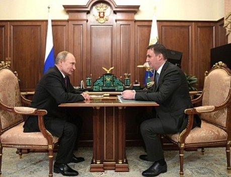 Дмитрий Патрушев доложил Владимиру Путину об итогах работы АПК в 2019 году